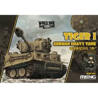 MENG Meng WWT-001 World War Toons Tiger I PLASTIC KIT