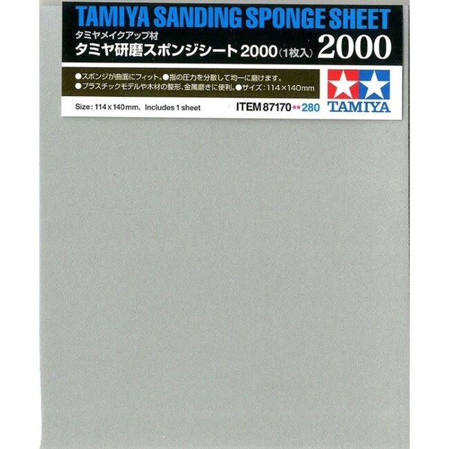 TAMIYA SANDING SPONGE SHEET 2000