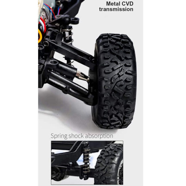 LDRC 1296B Mitsubishi Delica 4WD RTR 1/12 Blue