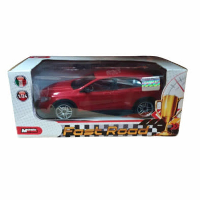 LMT 1/24 MERCEDES-BENZ GLA RED FAST ROAD 4 (PLASTIC CONSTRUCTION)