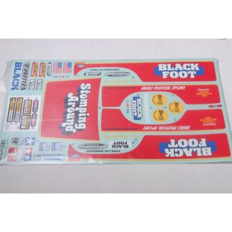 TAMIYA TAMIYA BLACKFOOT 2016  STICKER PACK