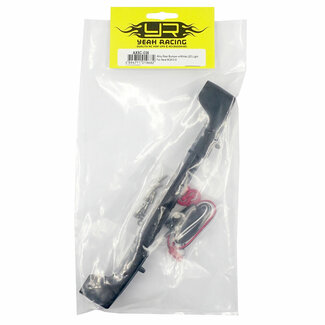 YEAH RACING Yeah Racing Axial SCX10 III Aluminum Rear Bumper w/LEDs (Black)
