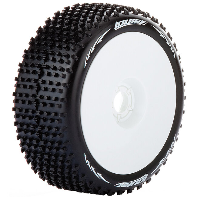 LOUISE B-Hornet 1/8 Buggy Tyre Super Soft White