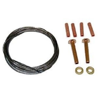 BRODAK BRODAK .027 x 7 ft 125lb LEAD OUT WIRE WITH FITTINGS