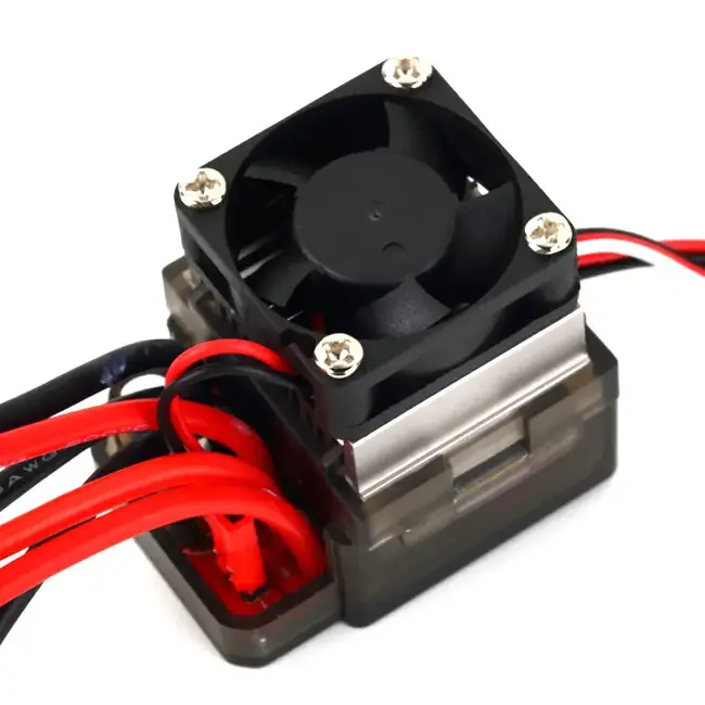 ACE Brushed Esc 7.2V -16V FWD/REV WITH DRAG BRAKE & COOLING FAN