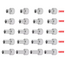 RACE 1/18 4PCS Hex Wheel Nuts for Extension Adapter