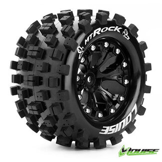 LOUISE WORLD LOUISE MT-Rock 2.8 tyre w/rim Black 12mm hex