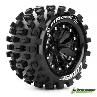 LOUISE WORLD LOUISE MT-Rock 2.8 tyre w/rim Black 12mm hex