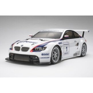 TAMIYA TAMIYA RC  BMW M3 GT2 2009 (TT-01E) INCLUDES LED LIGHT UNIT 1/10 RC KIT REQUIRES TX, RX, SERVO, BATTERY CHARGER & PAINT