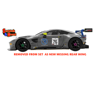 SCALEXTRIC SCRATCH & DENT aston martin vantage gt3 #76 REMOVED FROM SET AS NEW