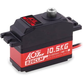 AGF SERVO AGFRC B26CLM 10.5KG 0.08Sec Titanium Gear High Speed Coreless Mini g 26g Mini Digital Waterproof Servo