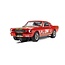 SCALEXTRIC 1/32 SHELBY GT350H - RED AND GOLD SLOT CAR