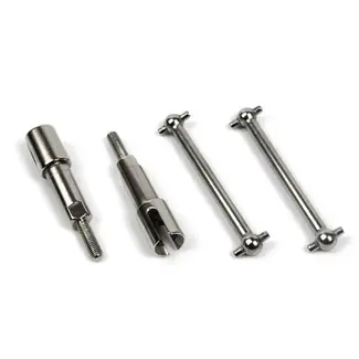 MAVERICK MAVERICK STEEL REAR DRIVESHAFT AND AXLE SET (2PCS)