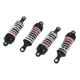 MAVERICK MAVERICK ALUMINUM OIL-FILLED SHOCK ABSORBER SET RED/4PC