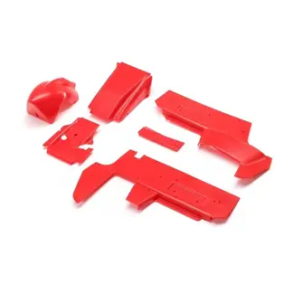 LOSI Losi Body Panel Set, RED, 22S Sprint Car