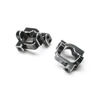 LOSI TLR Aluminium Caster Block Set, 0 Deg, 22S Sprint Car
