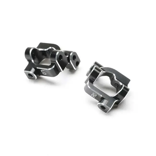TLR Aluminium Caster Block Set, 0 Deg, 22S Sprint Car