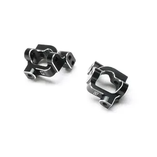 LOSI TLR Aluminium Caster Block Set, 5 Deg, 22S Sprint Car