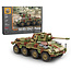 Build Army Sd.Kfz. 234/2 Camo Puma - WWII German Armoured Vehicle Model Brick Kit