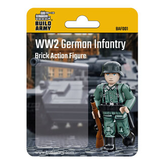 BUILD ARMY Build Army German Infantry Soldier Model Brick Kit