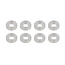 TEAM ASSOCIATED FT Low Friction X-Rings, 3.4 x 1.9mm