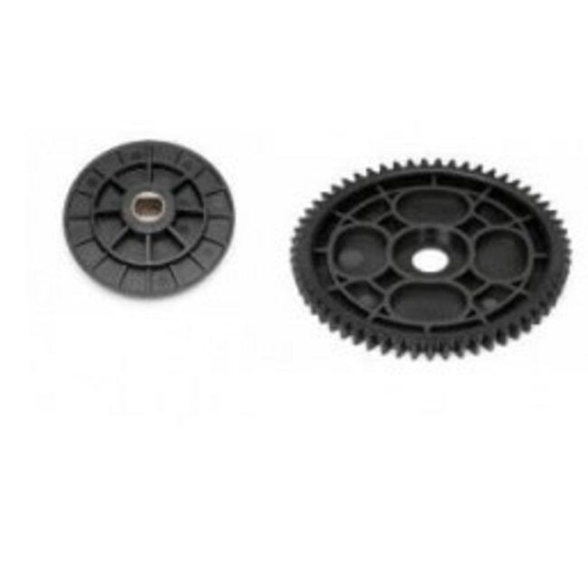 ROVAN Spur Gear 57T, hub and rubber dampers