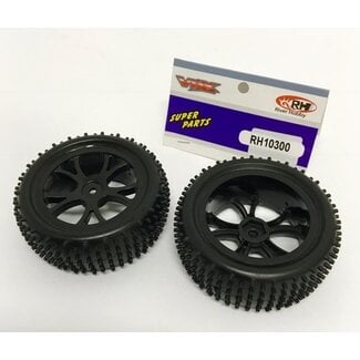 RIVER HOBBY RIVER HOBBY BUGGY PRE MOUNTED TIRE