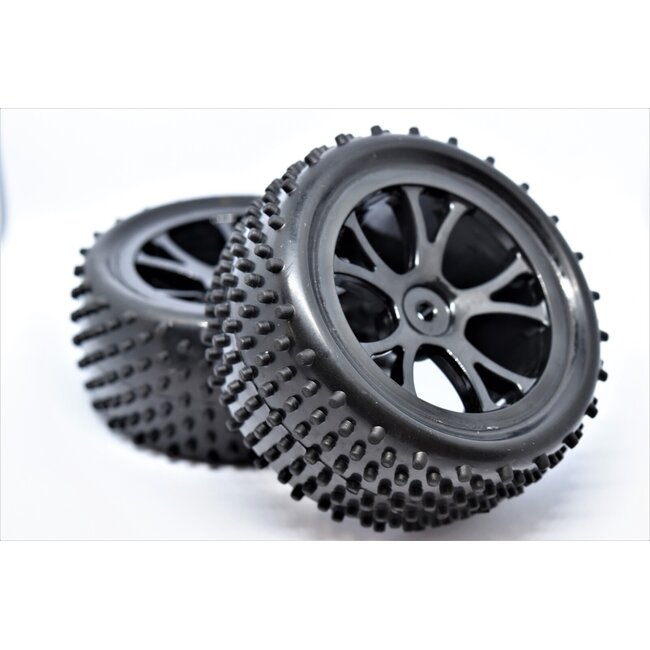 RIVER HOBBY BUGGY PRE MOUNTED TIRE