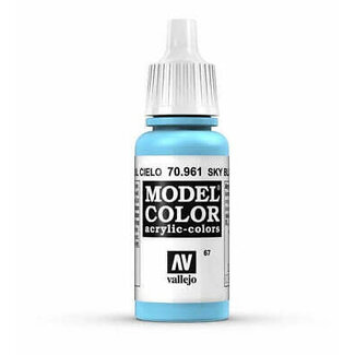 VALLEJO Vallejo 70.961 Model Colour Sky Blue 17 ml Acrylic Paint