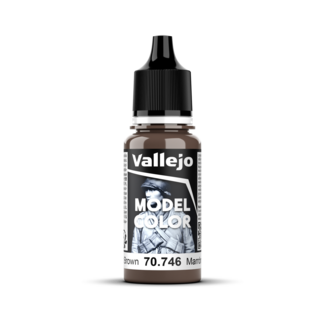 VALLEJO Vallejo Model Colour #016 - Chestnut Brown - 18 ml Matt Acrylic Paint