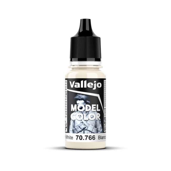 Vallejo Model Colour #021 - Cream White - 18 ml Matt Acrylic Paint