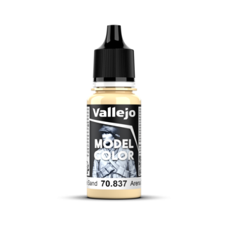 VALLEJO Vallejo Model Colour #022 - Pale Sand - 18 ml Matt Acrylic Paint