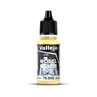VALLEJO Vallejo Model Colour #023 - Ice Yellow - 18 ml Matt Acrylic Paint