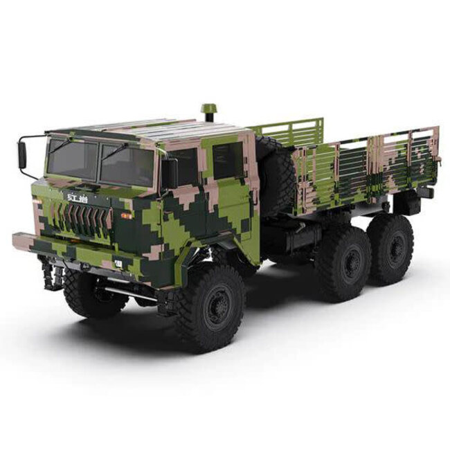 Rlaarlo HY6-J-BS Military Truck Jungle Digital Camo ARTR BLS 1/10