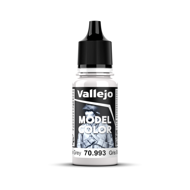 Vallejo Model Colour #165 - White Grey - 18 ml Matt Acrylic Paint