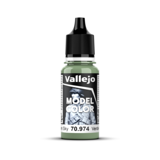 VALLEJO Vallejo Model Colour #076 - Green Sky - 18 ml Matt Acrylic Paint
