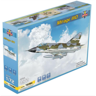 ModelSvit ModelSvit 1/72 Mirage IIIO Plastic Model Kit *Aus Decals*