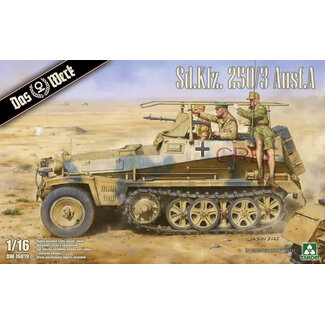 DAS WERK Das Werk 1/16 Sd.Kfz. 250/3 Ausf. A Plastic Model Kit