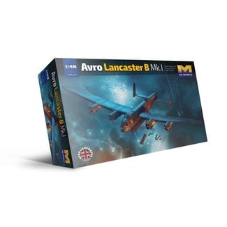 HONG KONG MODELS Hong Kong Models 1/48 Avro Lancaster B MK.1 Plastic Model Kit * Aust Decals*