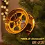 DS RACING DE 6 Spoke Wheel Set - Gold Chrome