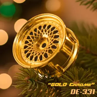 DS RACING DS RACING DE Mesh Wheel Set - Gold Chrome