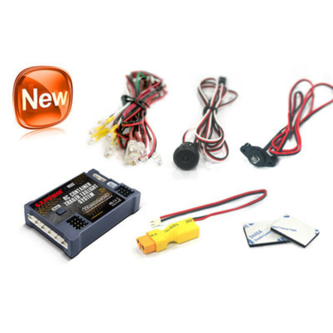 GT POWER CONTAINER TRAILER  LIGHT  SET INFRARED WIRELESS