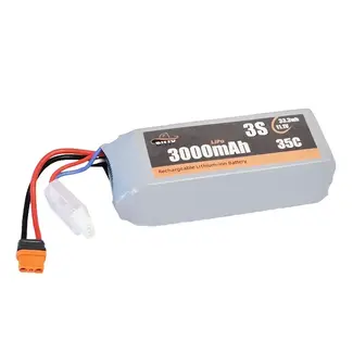 BILLY RC Billy RC 3000mAh 3S 11.1V 35C LiPo Battery with IC2 Connector, Arrma Grom