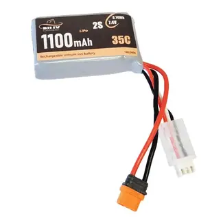BILLY RC Billy RC 1100mAh 2S 7.4V 35C LiPo Battery with IC2 Connector