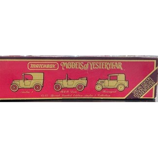 MATCHBOX MODELS OF YESTERYEAR DIECAST AUSTINB 7 COLLECTION 3 PCE SET