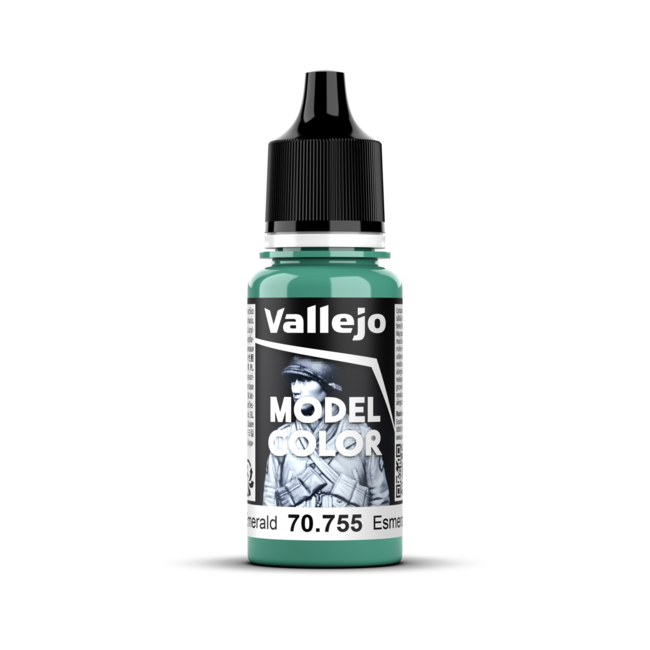 Vallejo Model Colour #074 - Light Emerald - 18 ml Matt Acrylic Paint