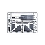 ITALERI 1/72 F-15E STRIKE EAGLE PLASTIC KIT