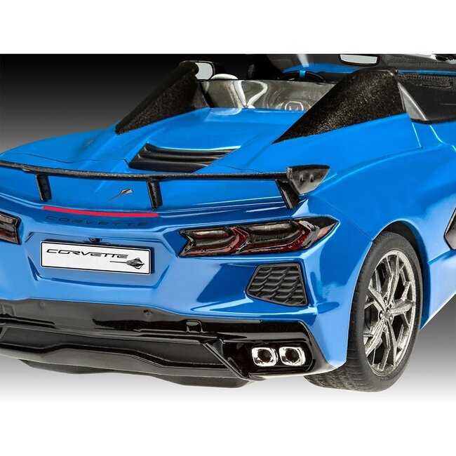 REVELL 2022 CORVETTE CABRIOLET 1:25 149 PARTS PLASTIC KIT