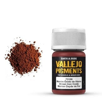 VALLEJO Vallejo Pigments Brown Iron Oxide 30 ml [73108]