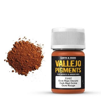 VALLEJO Vallejo Pigments Dark Red Ochre 30 ml [73107]